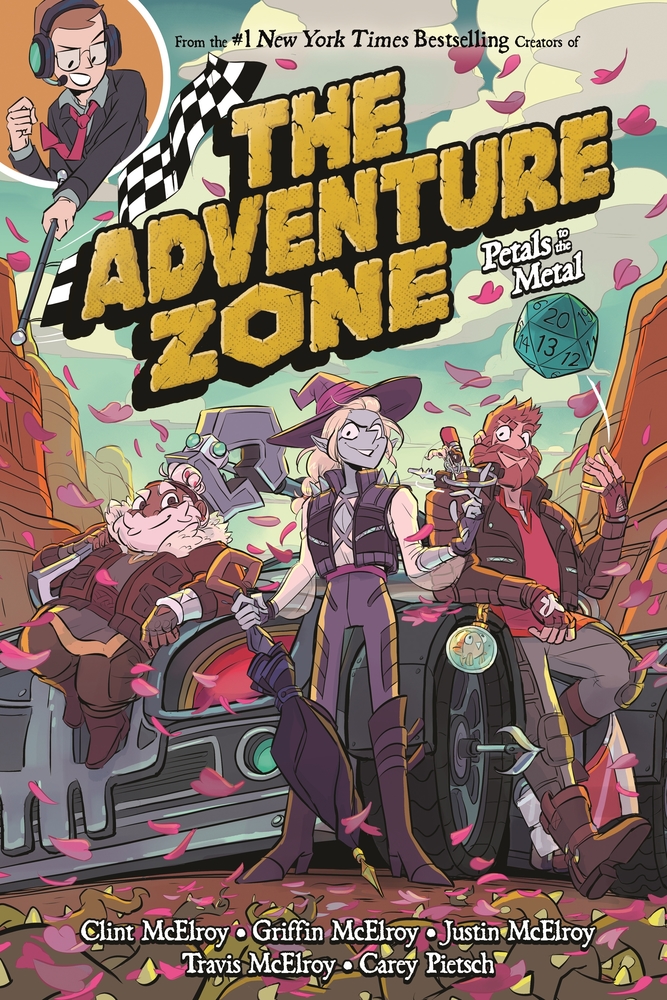 The Adventure Zone: Petals to the Metal Cover